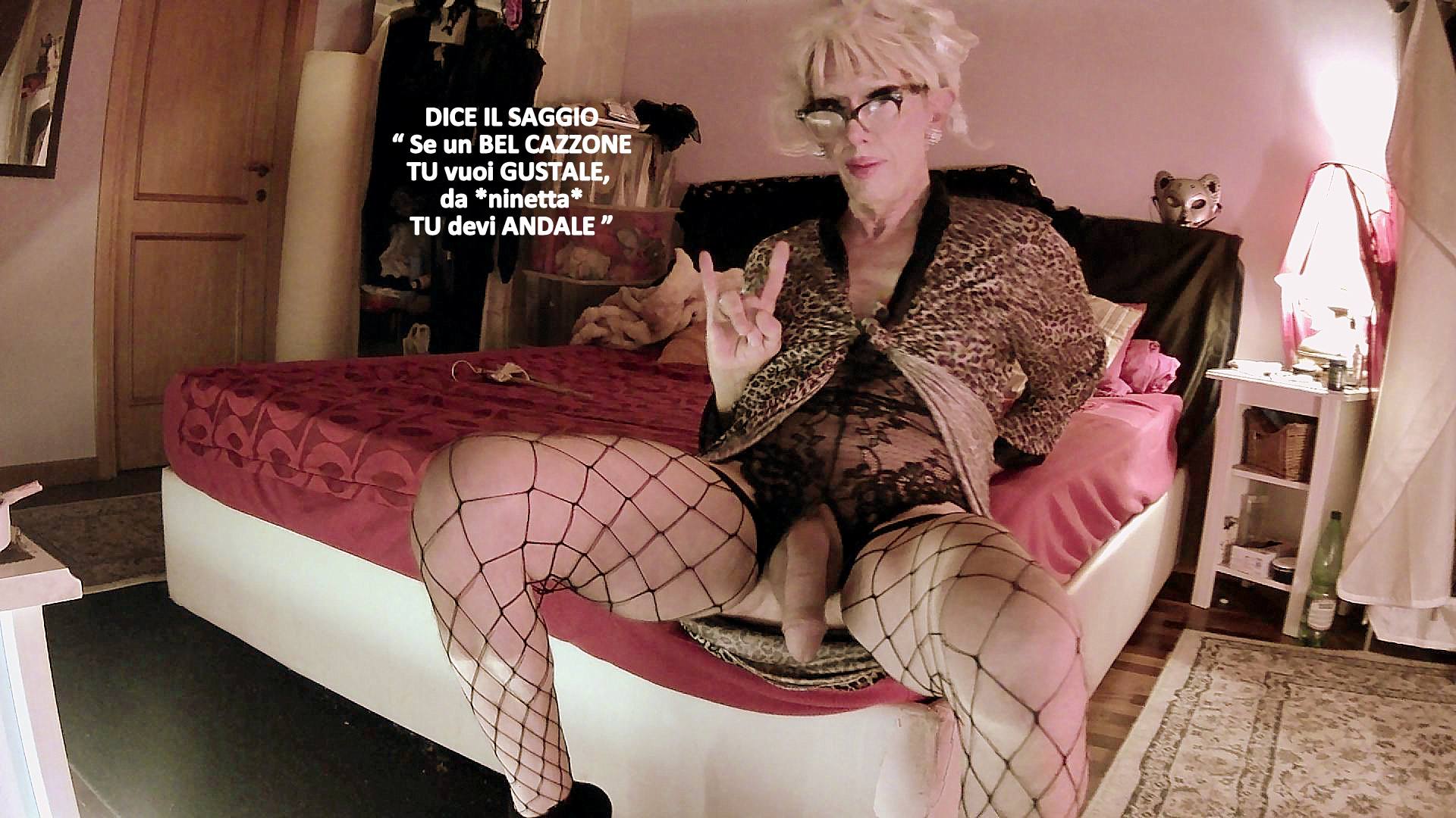 Travsex Transex Shemale Ladyboy Crossdresser Drag-Queen ninetta of Rome
